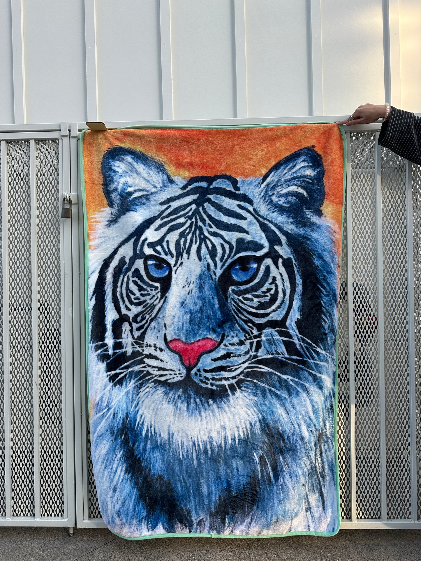 Guardian Tiger Blanket