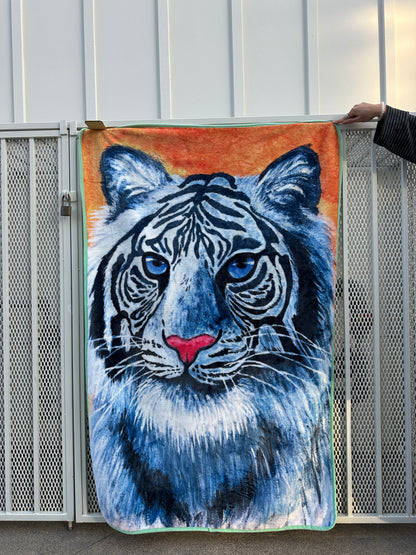 Guardian Tiger Blanket