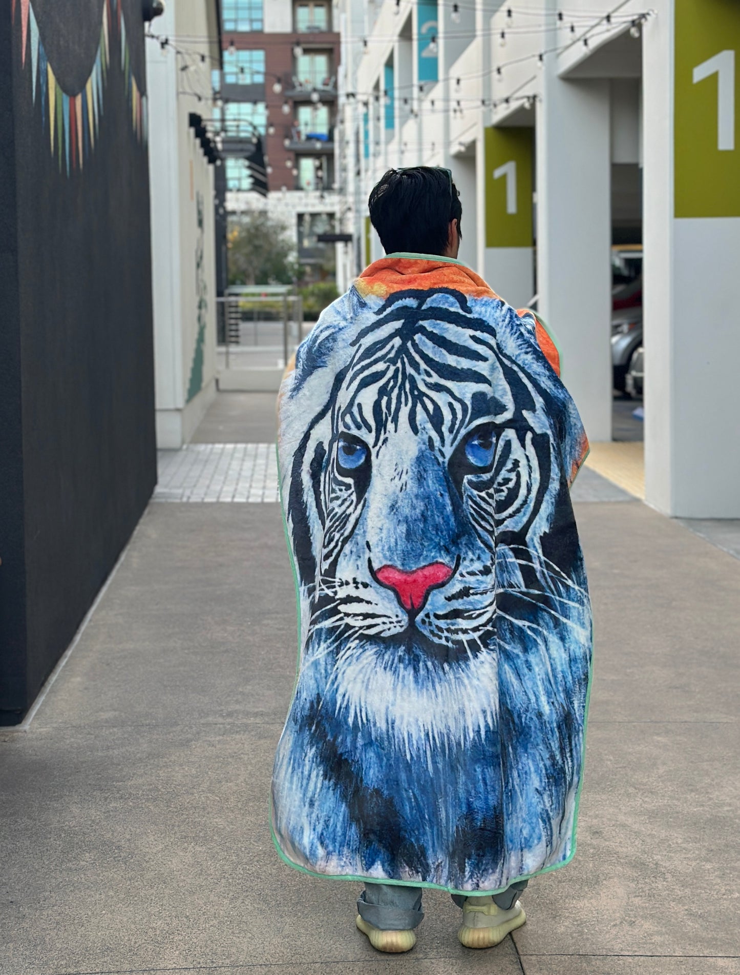 Guardian Tiger Blanket